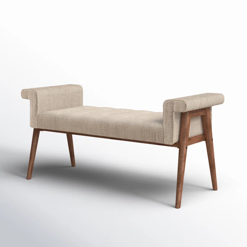 Avie Button Tufted Accent Bench