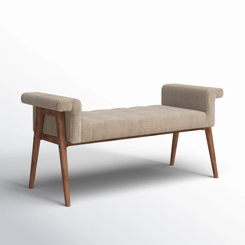 Avie Button Tufted Accent Bench
