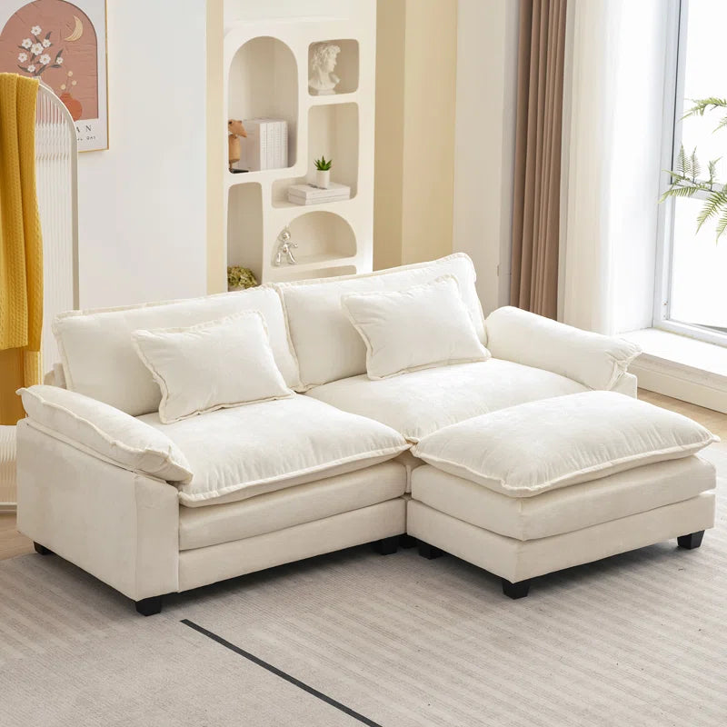 Comfy Cloud Couch Loveseat Sofa