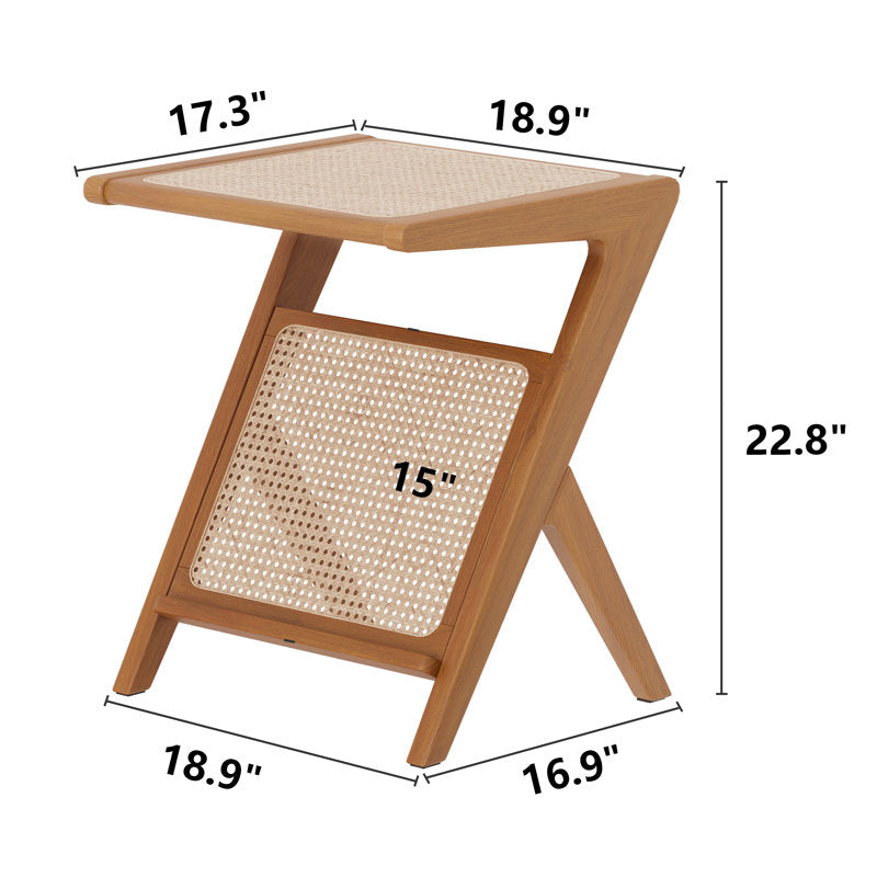 Zanira Rattan Side Table