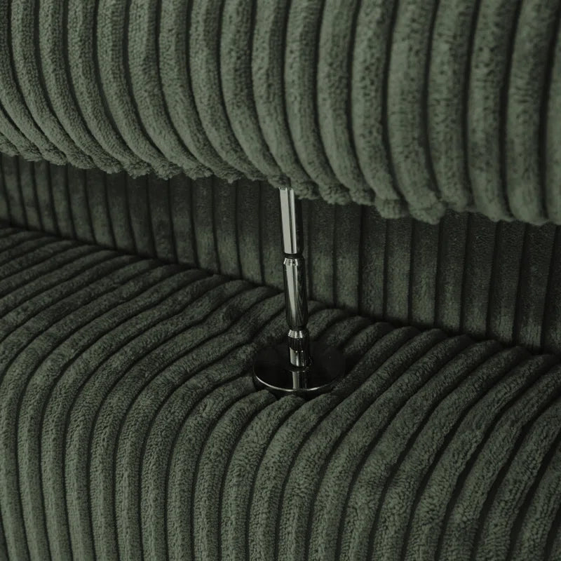 Recessed Arm Modern Sofa