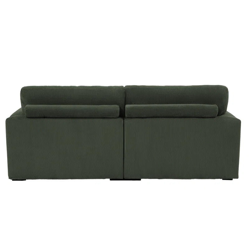 Recessed Arm Modern Sofa