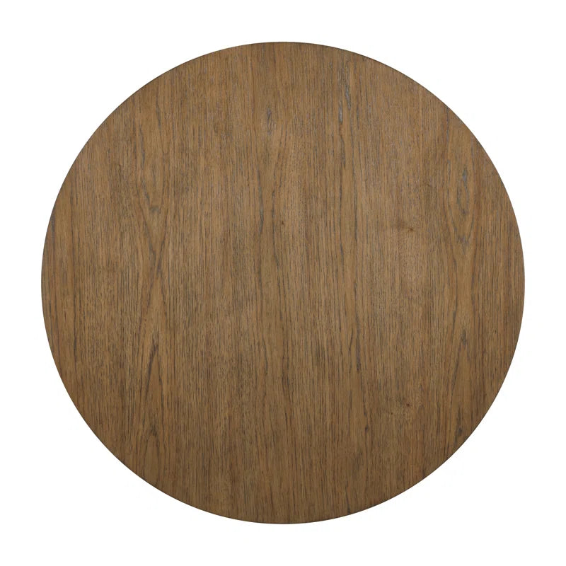 Bred 32" Round Solid Wood Coffee Table
