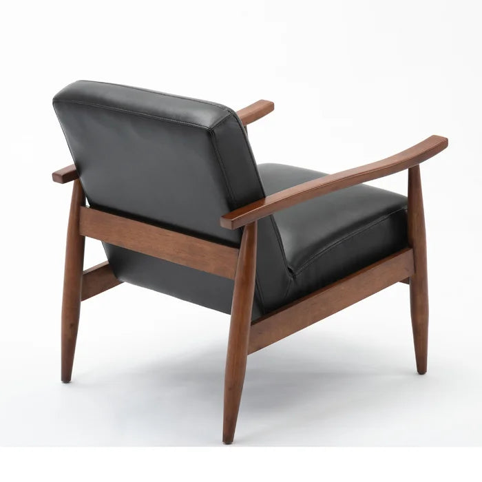 County Faux Leather Armchair