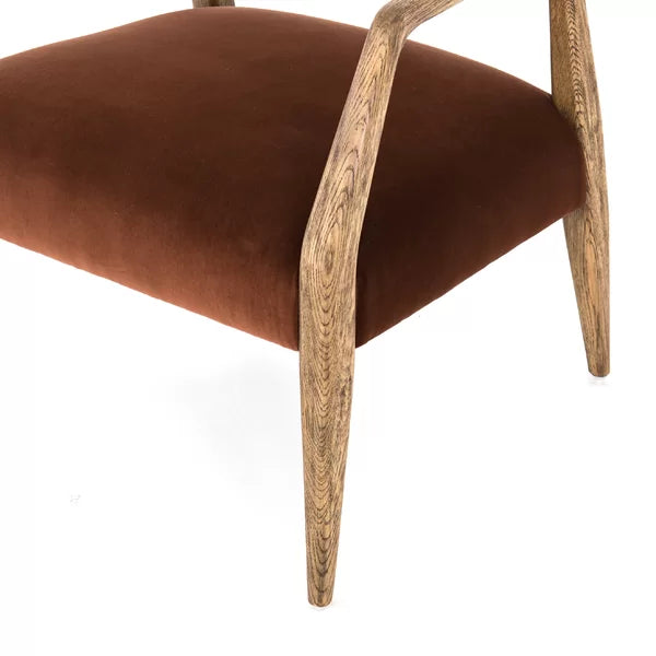 Cullin Velvet Upholestered Armchair