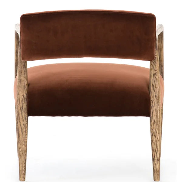 Cullin Velvet Upholestered Armchair