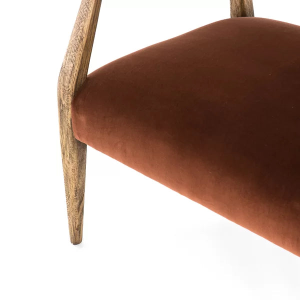 Cullin Velvet Upholestered Armchair