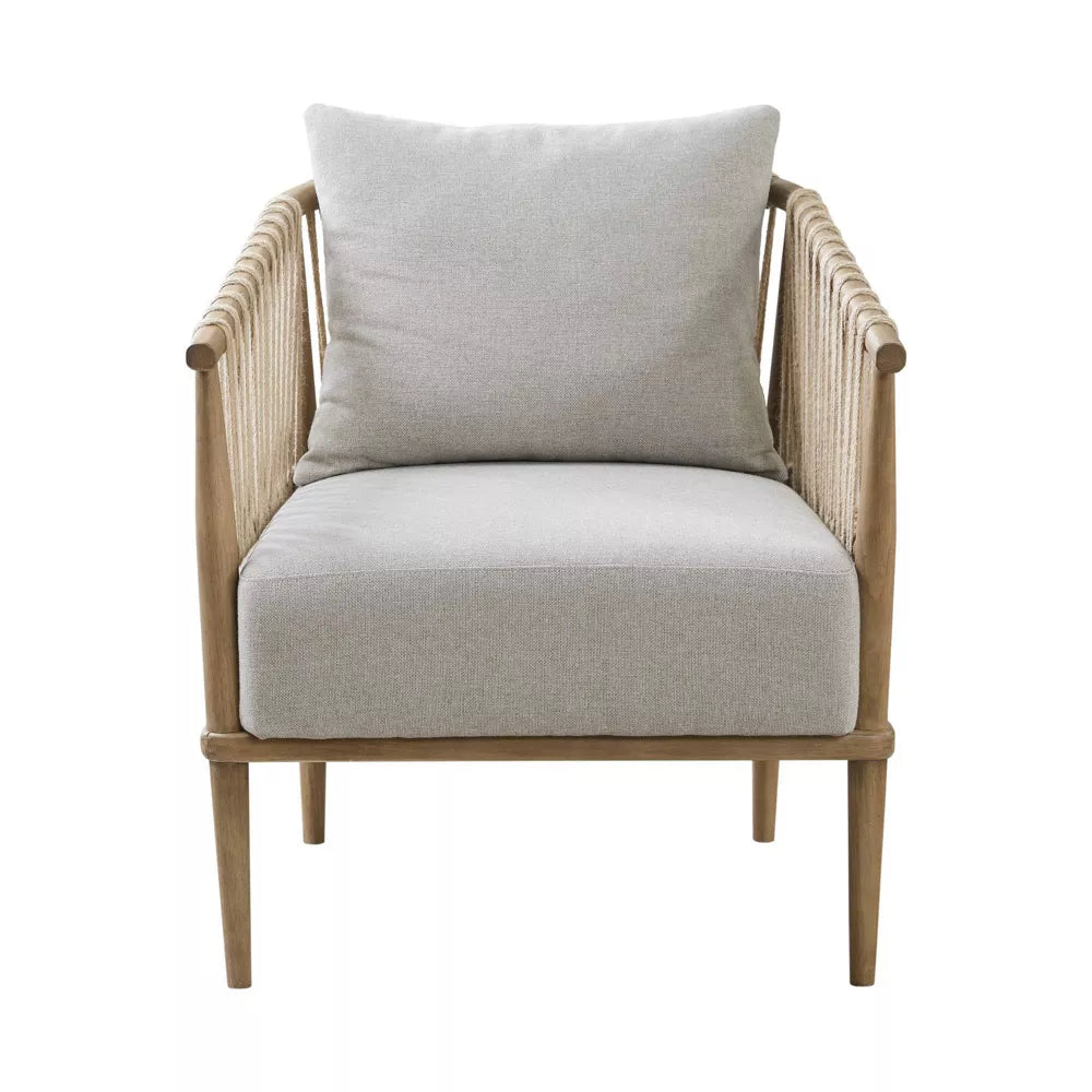 Freddy Natural Teak Accent Arm Chair