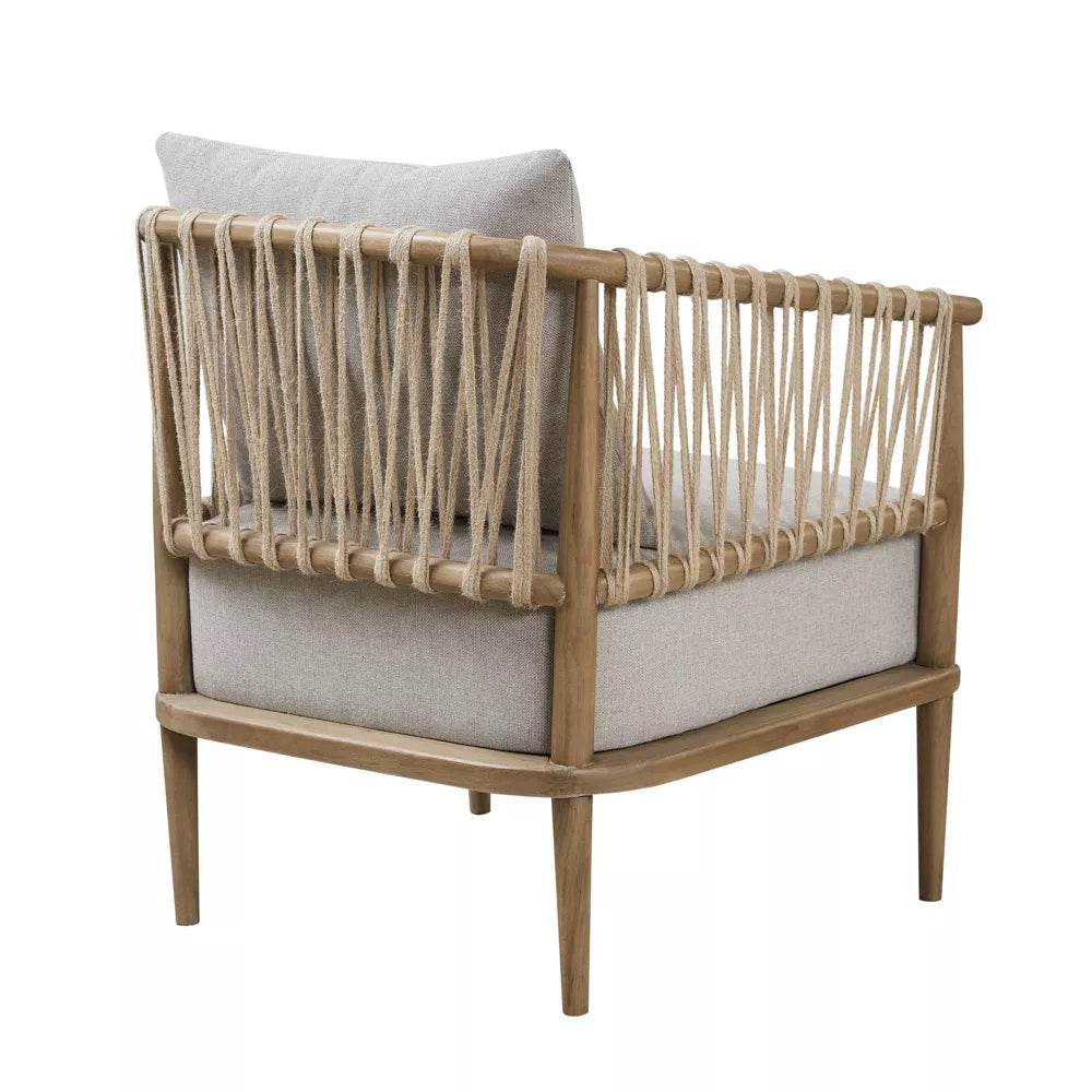 Freddy Natural Teak Accent Arm Chair