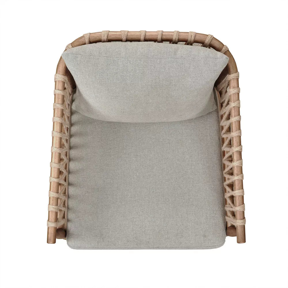 Freddy Natural Teak Accent Arm Chair