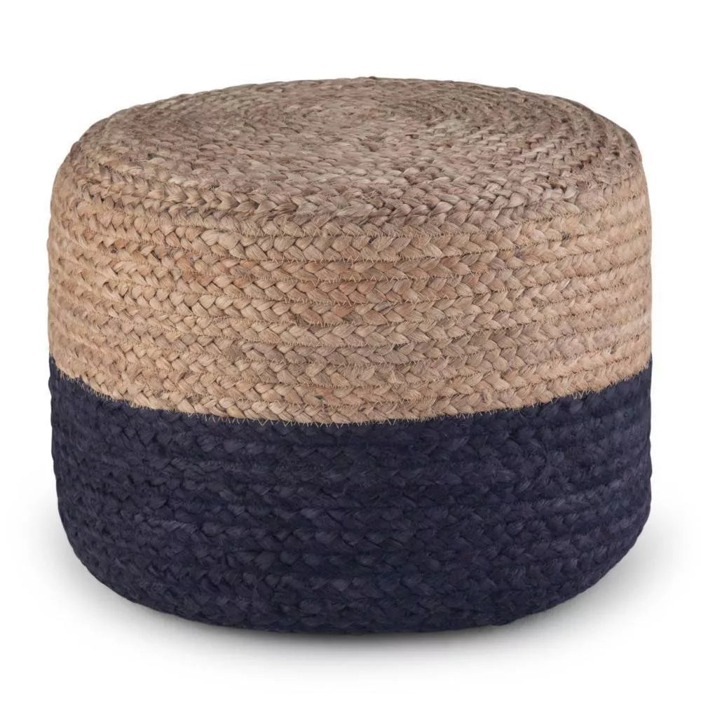 Herron Contemporary Round Pouf