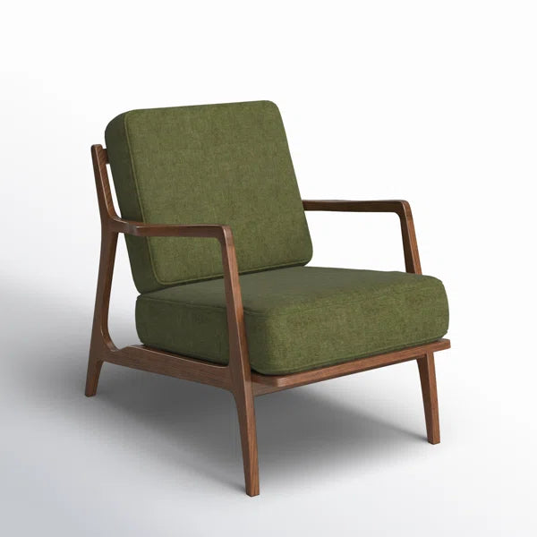Rae Fabric Upholstered Lounge Armchair