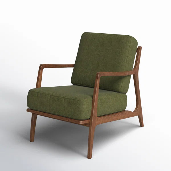 Rae Fabric Upholstered Lounge Armchair