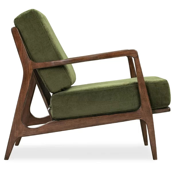 Rae Fabric Upholstered Lounge Armchair