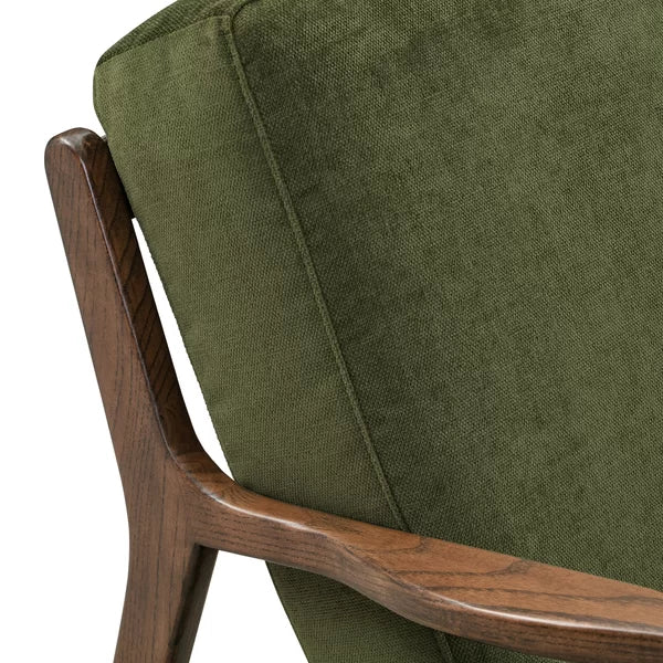 Rae Fabric Upholstered Lounge Armchair