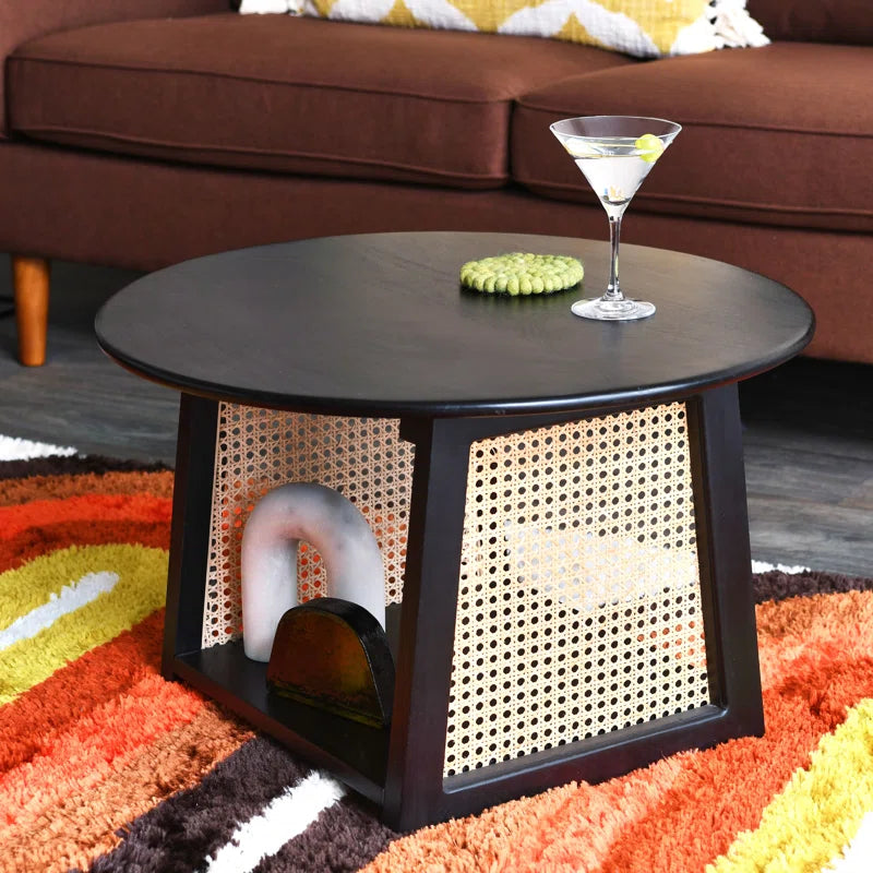Accer Solid Wood Top Coffee Table