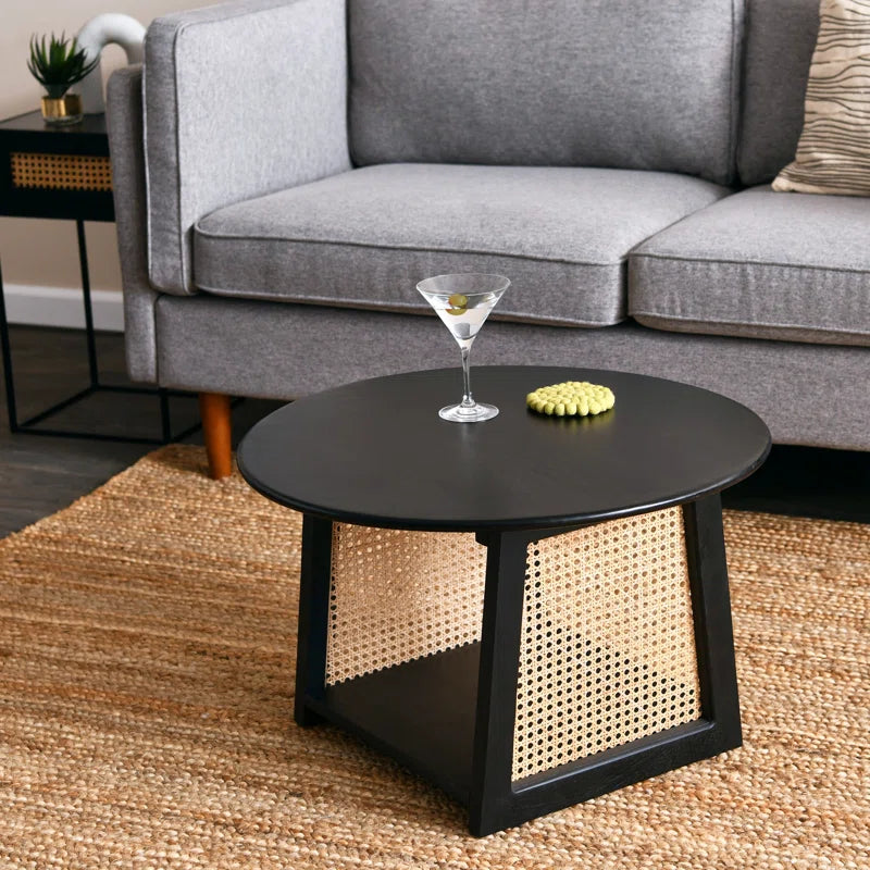 Accer Solid Wood Top Coffee Table
