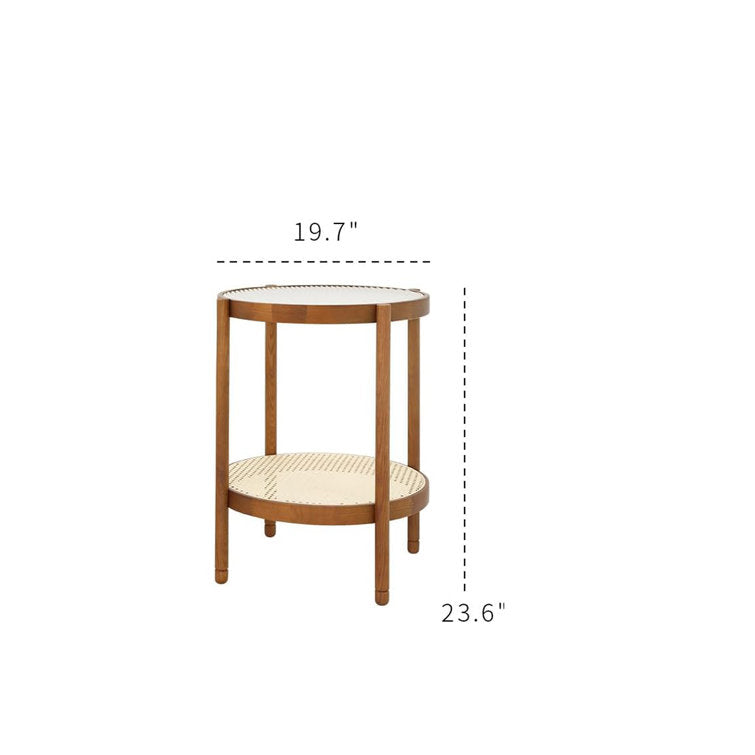 Riviera Rattan Side Table
