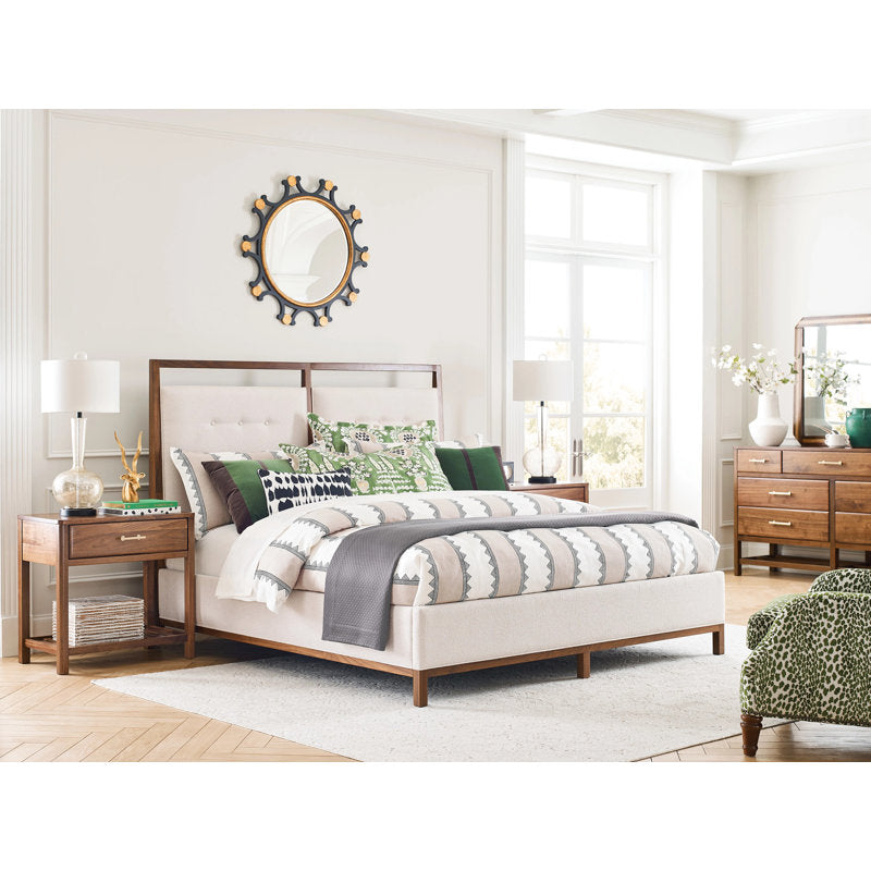 Highland Teakwood Open Nightstand