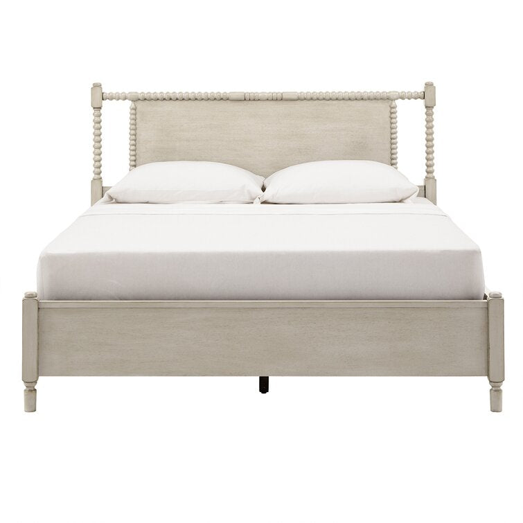 Rustic Charm Teakwood Platform Bed