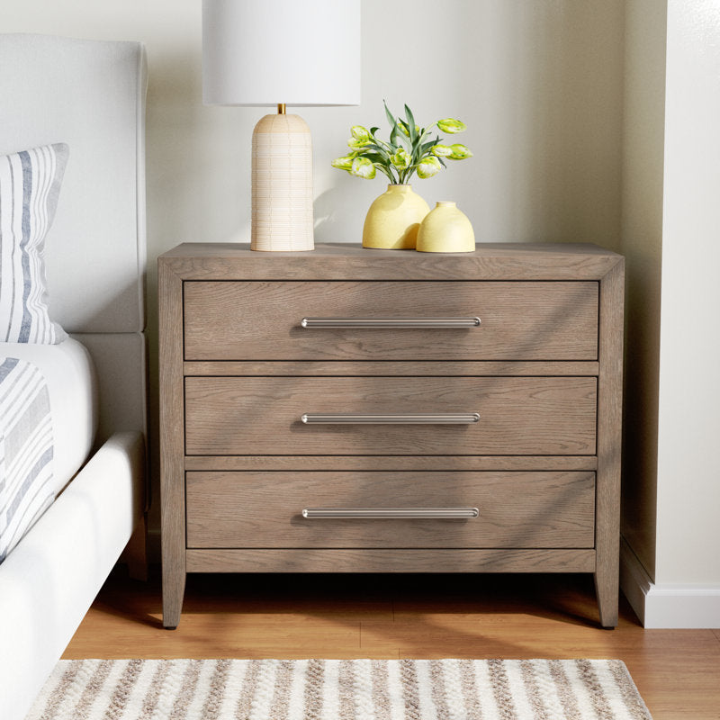 Luna 3-Drawer Nightstand