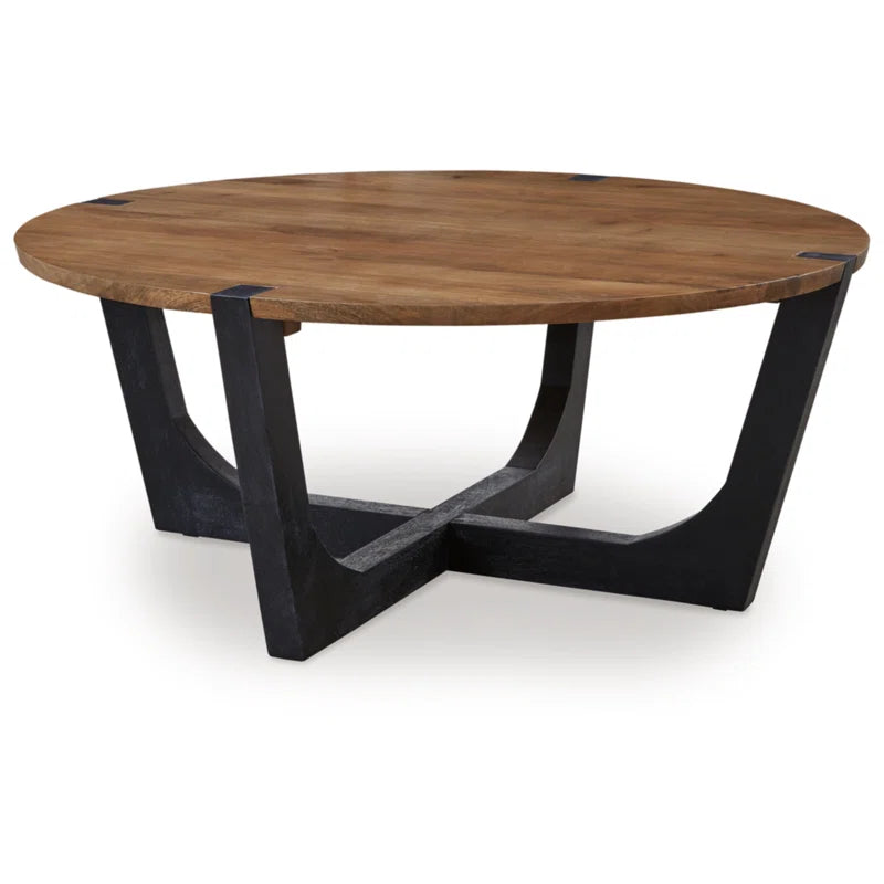Edge Teak Solid Wood Coffee Table