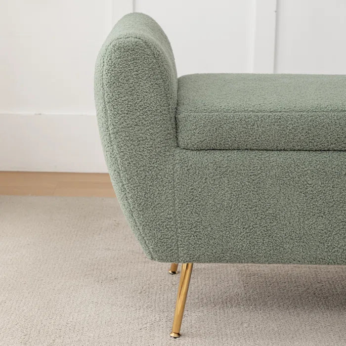 Ruby Upholstered Flip Top Storage Bench