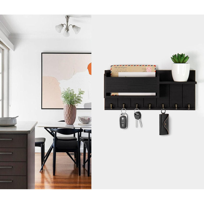Alderwood Key Holder Shelf