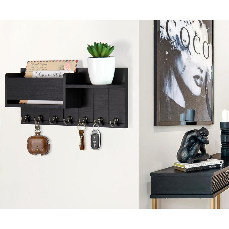 Alderwood Key Holder Shelf