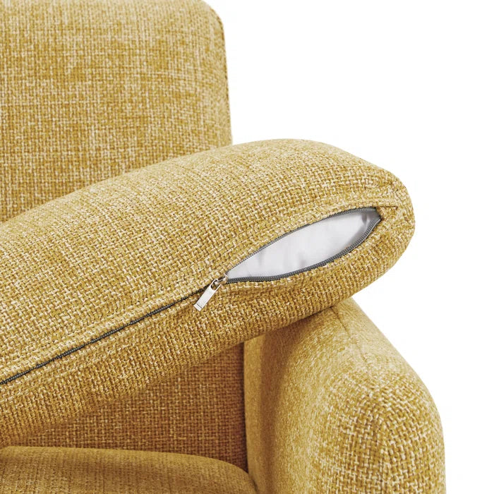 Mid-century Mustered Upholstered Sofa