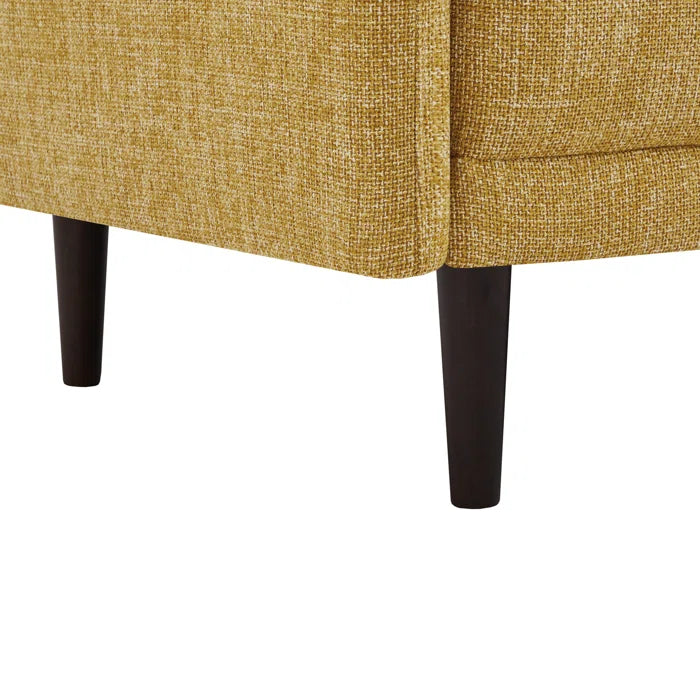 Mid-century Mustered Upholstered Sofa