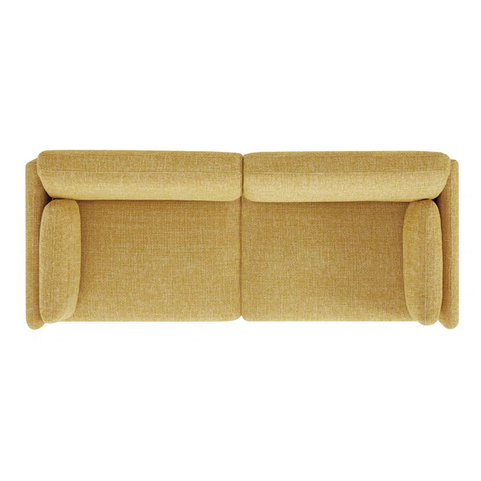 Mid-century Mustered Upholstered Sofa