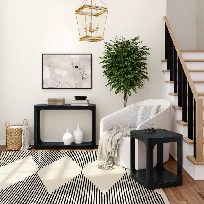 Modern Minimalist Solid Wood Console Table - Sleek and Stylish Entryway Accent