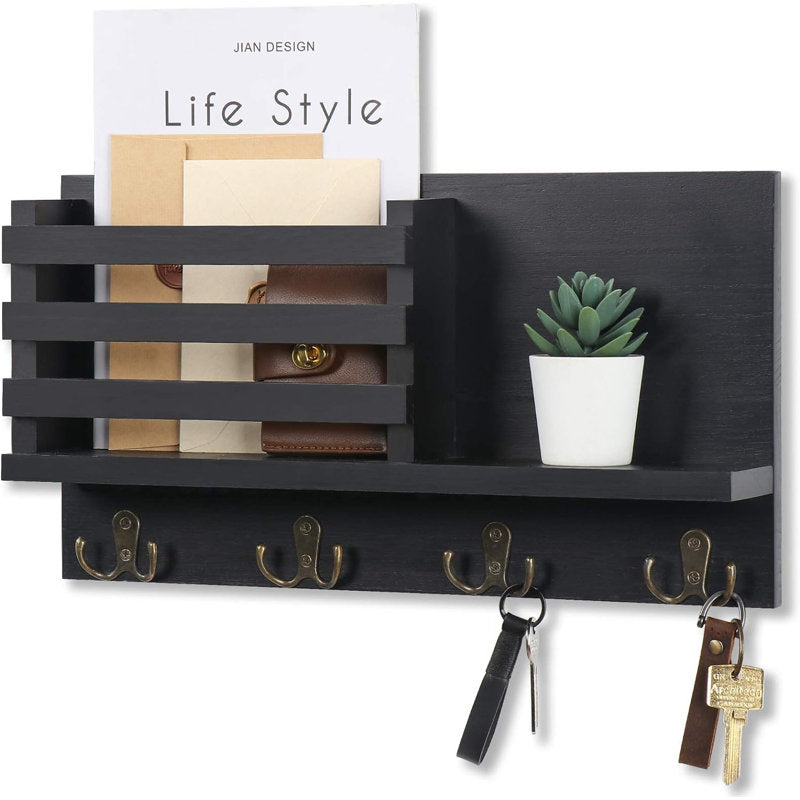 Rustic Wall-Mount Organizer