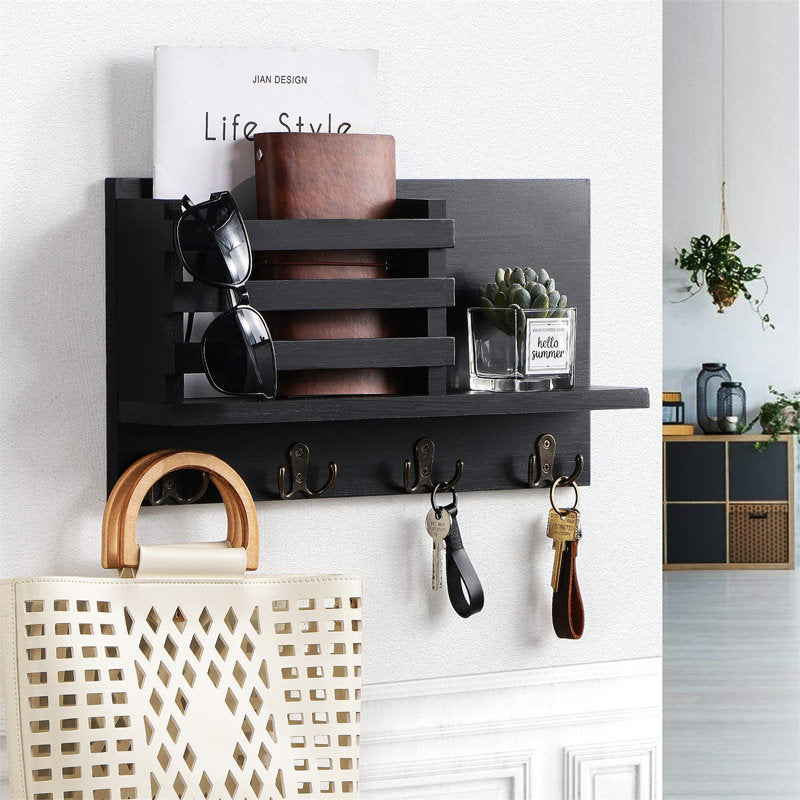 Rustic Wall-Mount Organizer