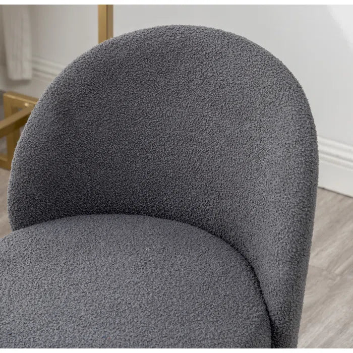 Mika Upholstered Swivel Barrel Chair