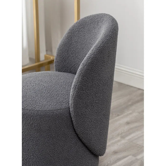 Mika Upholstered Swivel Barrel Chair