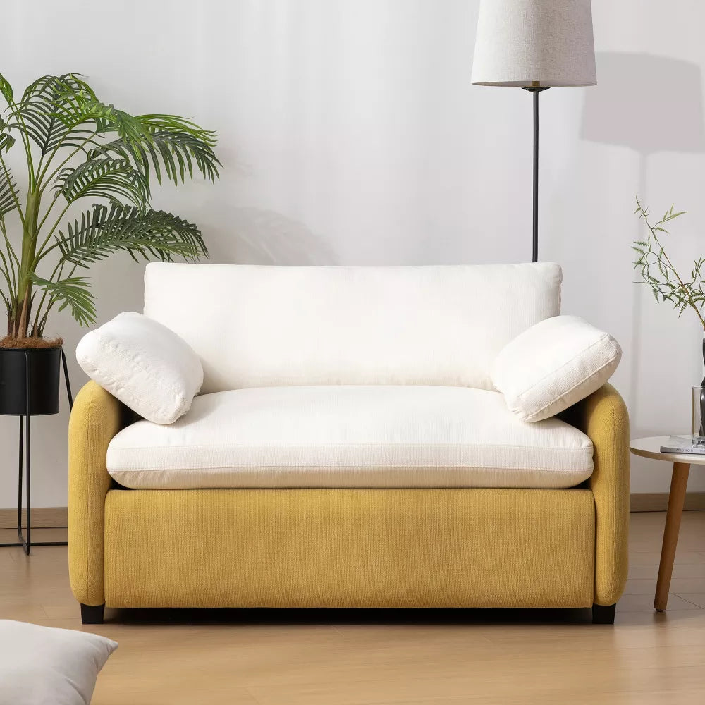 Modern Comfy Upholstered Single Sofa Chair