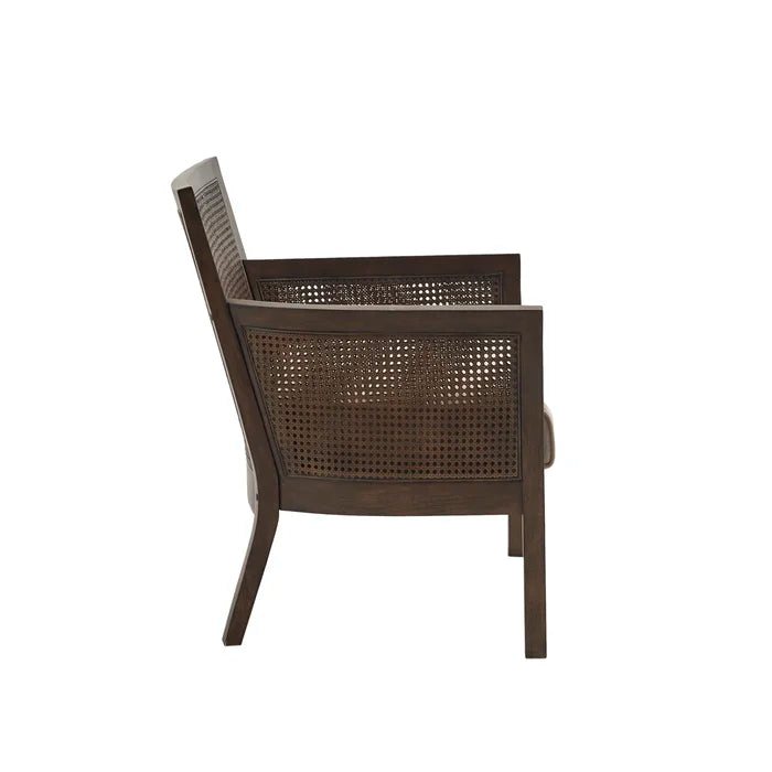 Natural Cane Back and Sides Armchair