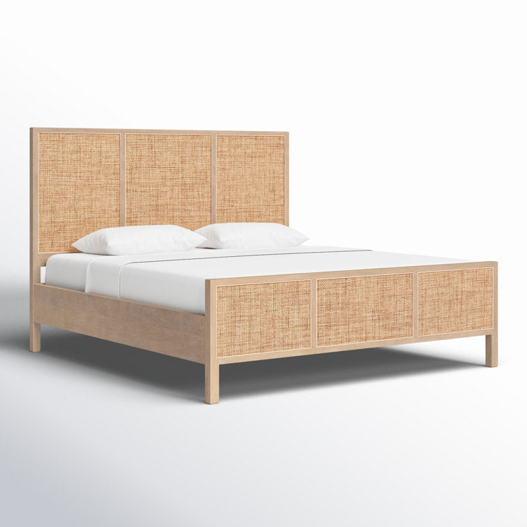 TeakWeave Platform Bed