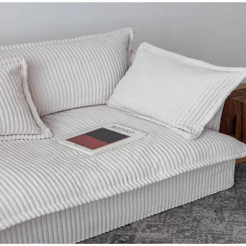 Nordic Single 57'' Corduroy Sofa