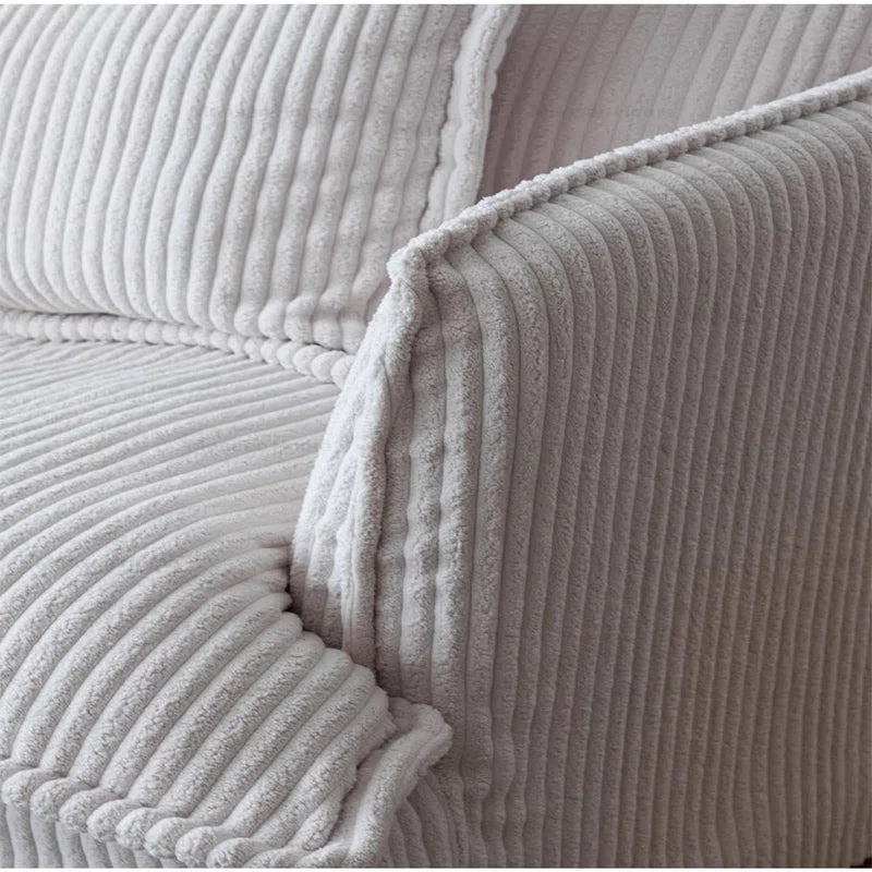 Nordic Single 57'' Corduroy Sofa