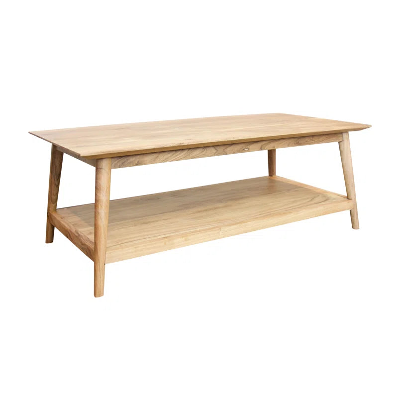 Solid Teak Rectangle Coffee Table