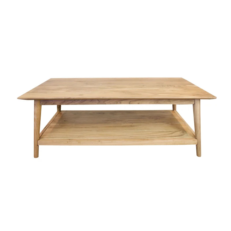 Solid Teak Rectangle Coffee Table