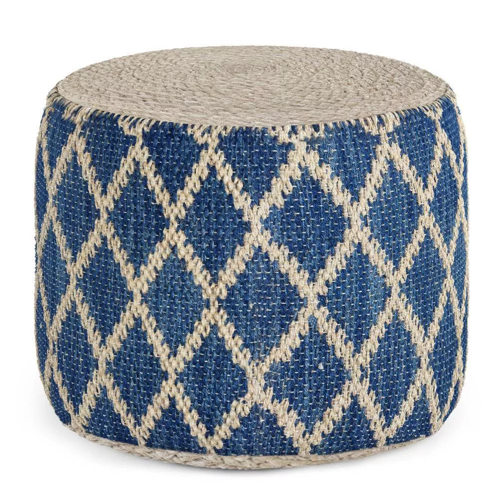 Pare Round Jute Pouf