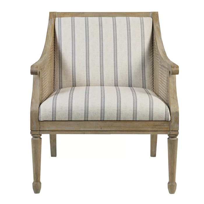 Rattan Farmhouse Accent Chair