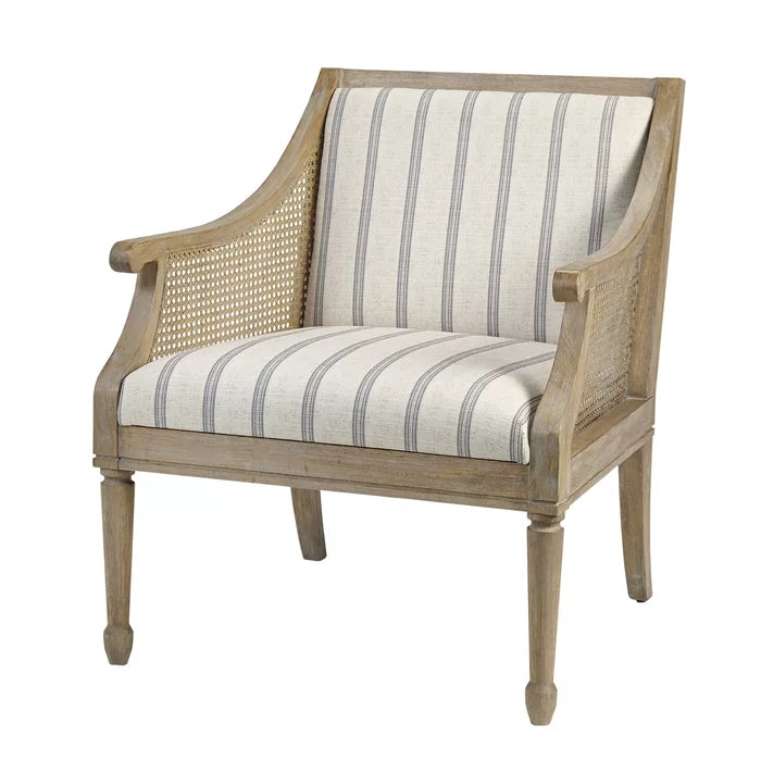 Rattan Farmhouse Accent Chair