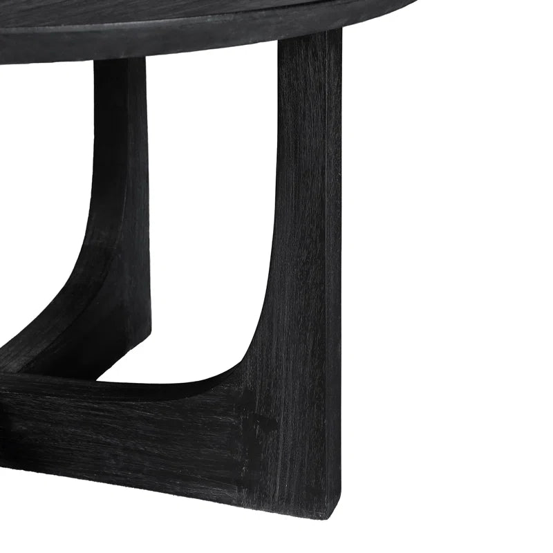 Arey Arch Cross Legs Coffee Table