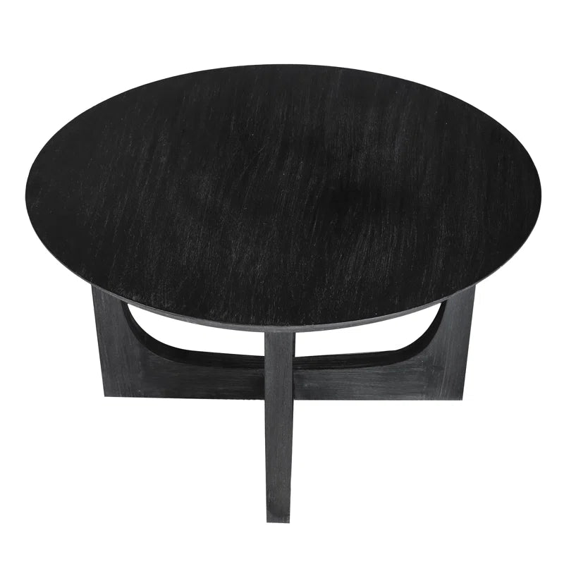 Arey Arch Cross Legs Coffee Table