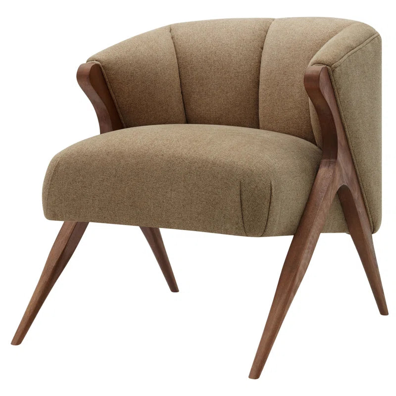 Barrel Upholstered Accent Chair
